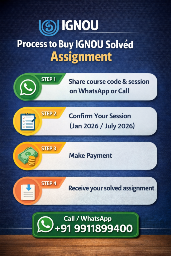 Process to buy IGNOU MMPC-019 solved assignment
